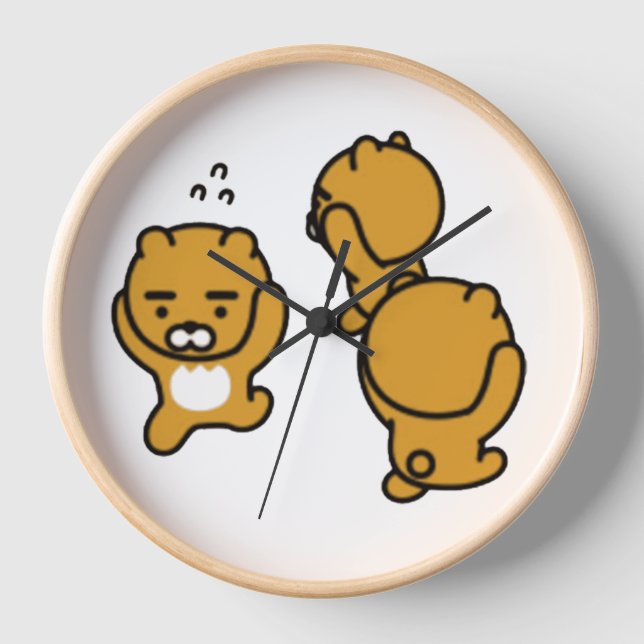 Kakaotalk Friends (Zzz) Clock (Front)