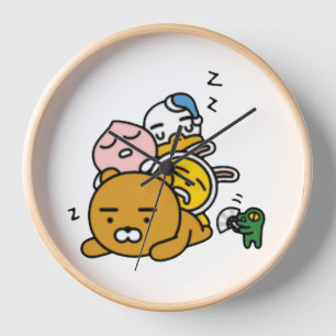 Kakaotalk Friends (Zzzz) Clock
