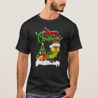 Kakapo Bird  Xmas Decorations Santa Kakapo Christm T-Shirt