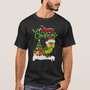 Kakapo Bird Xmas Decorations Santa Kakapo Christm T-Shirt