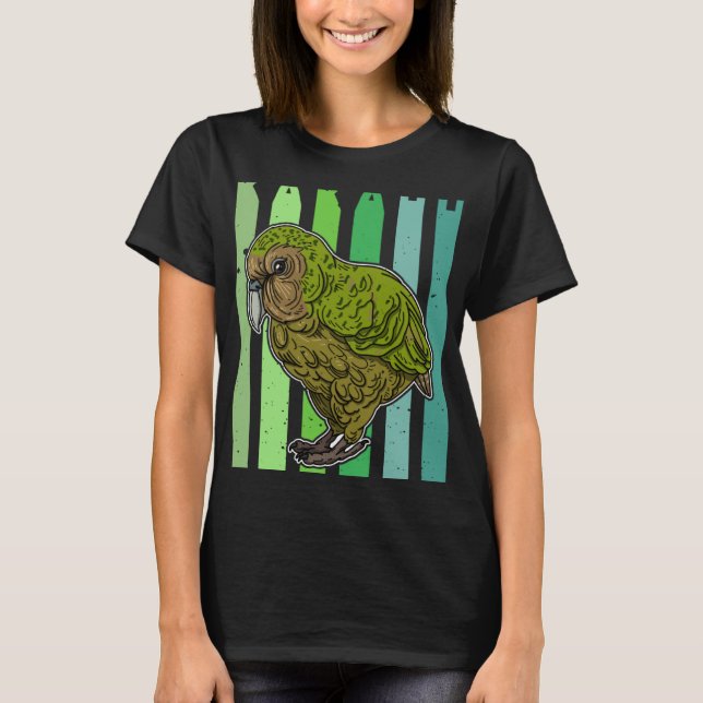 Kakapo birds biologist birdwatchig ornithologist   T-Shirt (Front)
