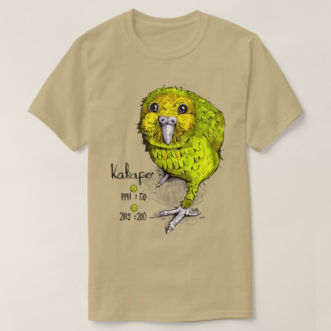 Kakapo by derholle T-Shirt (Design Front)