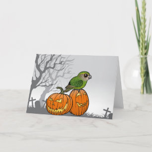 Kakapo Halloween Card