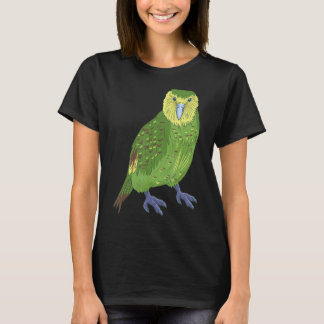 Kakapo Parrot New Zealand Bird Owl Parrot T-Shirt