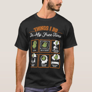Kakapo Things I do in my free time Kakapo T-Shirt