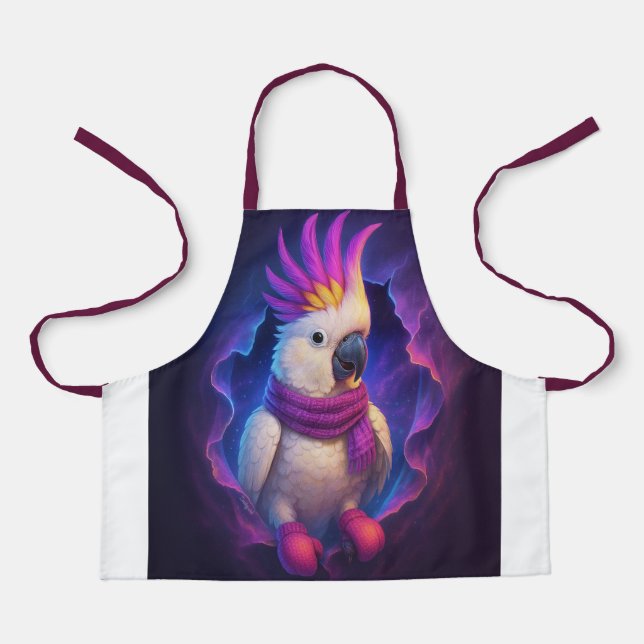 Kaketoe Kookschort – Vrolijk in de Keuken Apron (Front)