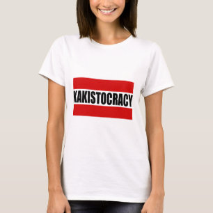 Kakistocracy Definition Subtle Funny Anti Trump 1 T-Shirt