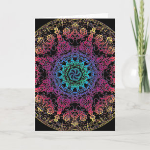 Kala Chakra Mandala Card