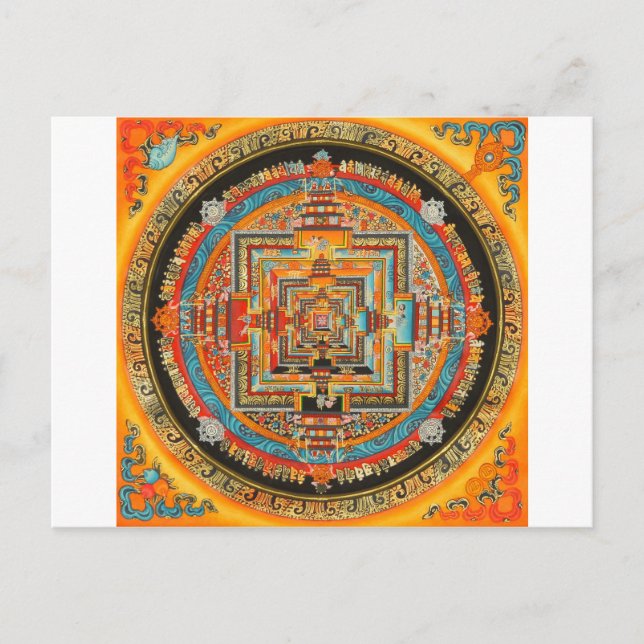 KALACHAKRA ESOTERIC MANDALA III POSTCARD (Front)