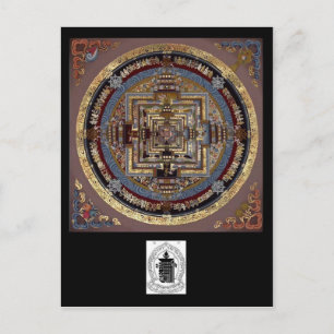 Kalachakra Mandala A Postcard