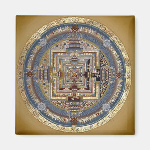 Kalachakra Mandala B Magnet