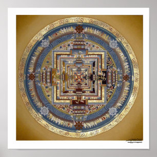 Kalachakra Mandala B Poster