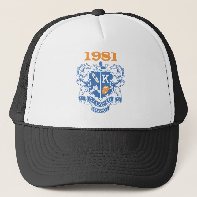 Kalaheo 1981 Reunion Baseball cap (Front)