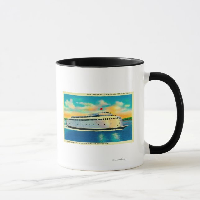 Kalakala Ferry, World's First Streamlined Mug (Right)