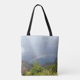 Kalalau Rainbow All-Over Tote Bag