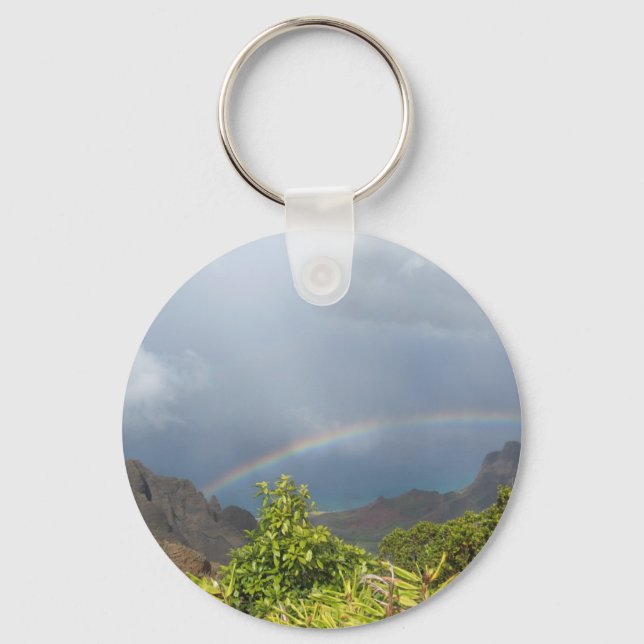 Kalalau Rainbow Key Ring (Front)