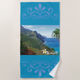 Kalalau Trail Beach Towel