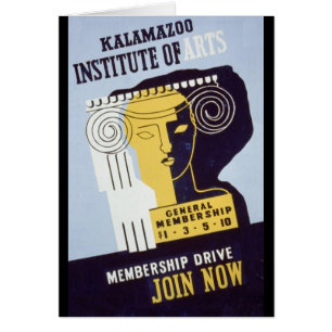 Kalamazoo Institute of Arts - WPA Poster -