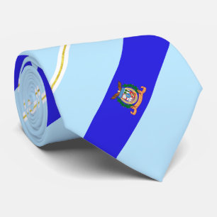 Kalamazoo (Michigan) city flag Neck Tie