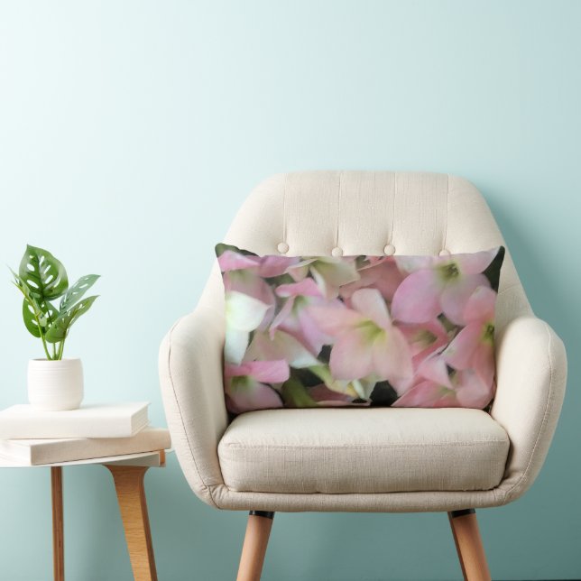 Kalanchoe Flowers Lumbar Cushion (Chair)