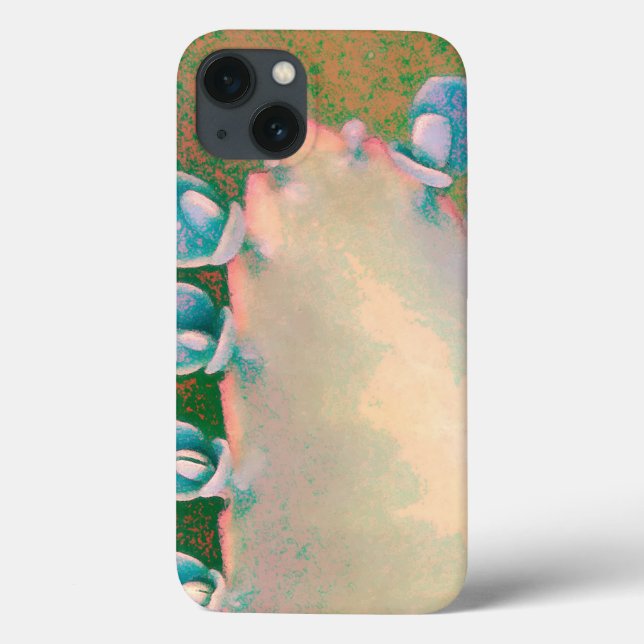 Kalanchoe Plant Abstract Case-Mate iPhone Case (Back)