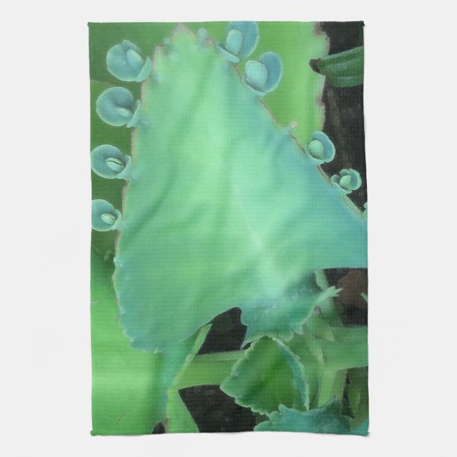 Kalanchoe Tea Towel (Vertical)