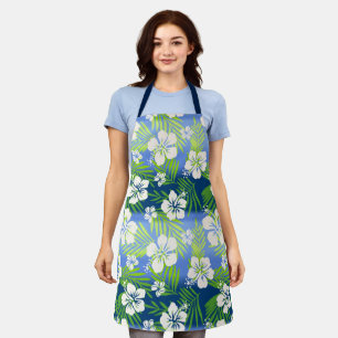 Kalani Tie Dye Blend Tropical Hibiscus - Blue Apron