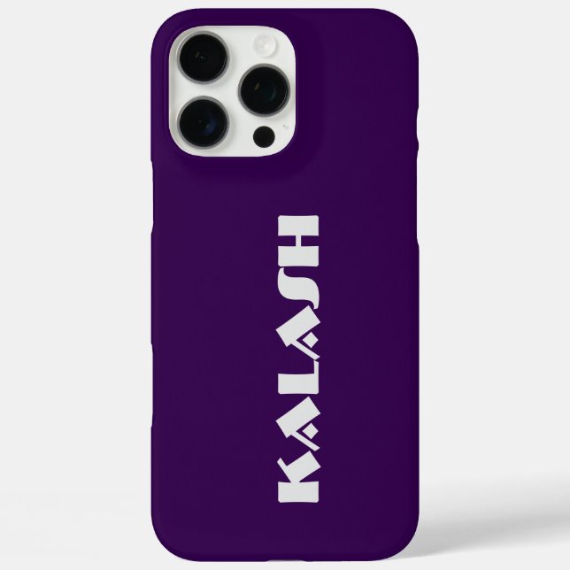 KALASH Barely There Case-Mate iPhone Case (Back)