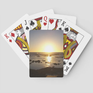 Kalbarri Beach Sunset Playing Cards