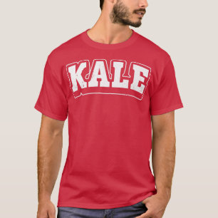 Kale Distressed Powered By Veggies Funny Vegetaria T-Shirt