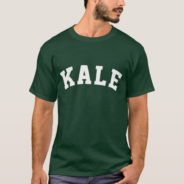 Kale Funny Vegan Shirt (Front)