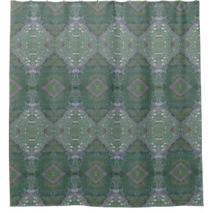 Kale Ikat 4 Shower Curtain