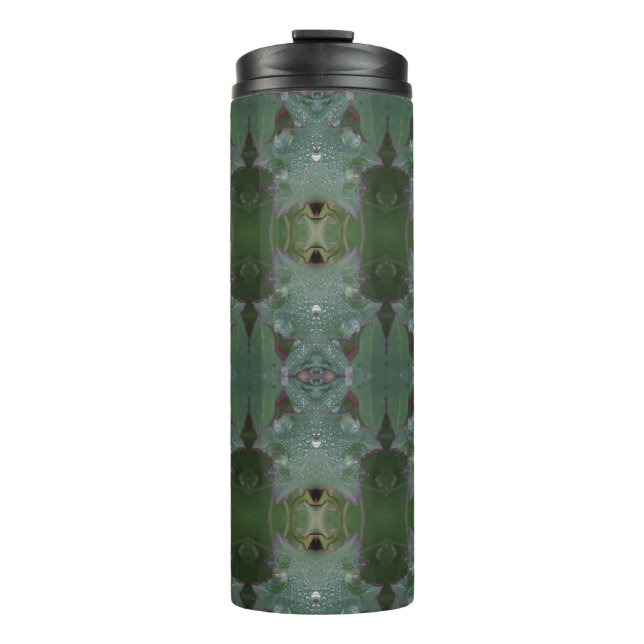 Kale Ikat Too Thermal Tumbler (Front)