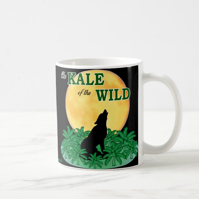 Kale of the Wild Coffee Mug (Right)