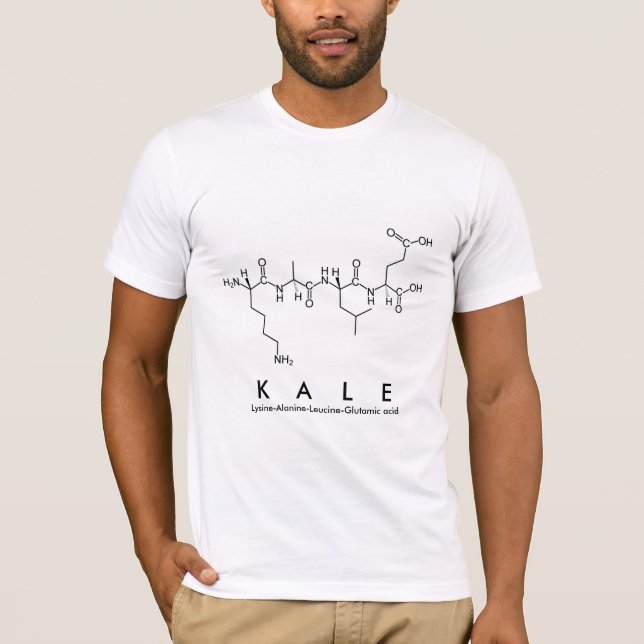 Kale peptide name shirt M (Front)