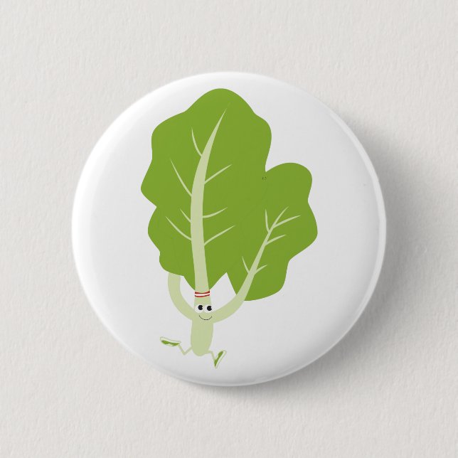 Kale Runner 6 Cm Round Badge (Front)