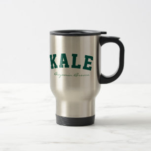 Kale University Custom Name Vegan Style Mug