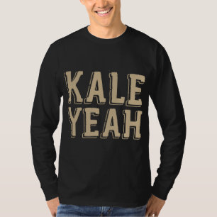Kale Yeah Cute Funny Vegetarian Vegan Christmas Gi T-Shirt