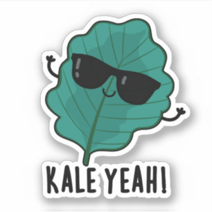 Kale Yeah Funny Veggie Pun