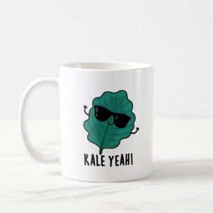 Kale Yeah Funny Veggie Pun  Coffee Mug