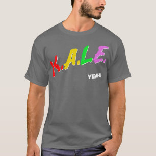 Kale Yeah Retro 80s Style Original Veganism Design T-Shirt