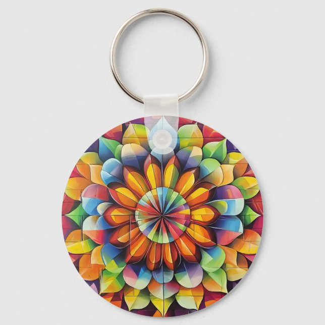 Kaleidescope   key ring (Front)