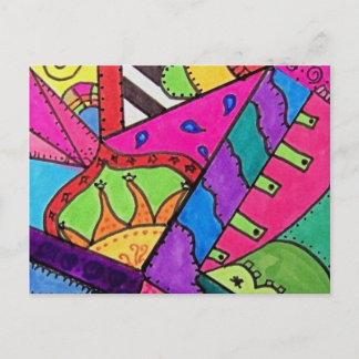 Kaleidescope Postcard