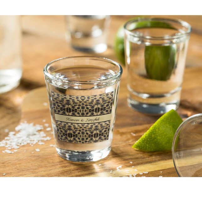 KaleidoCheetah, custom Shot Glass (Creator Uploaded)