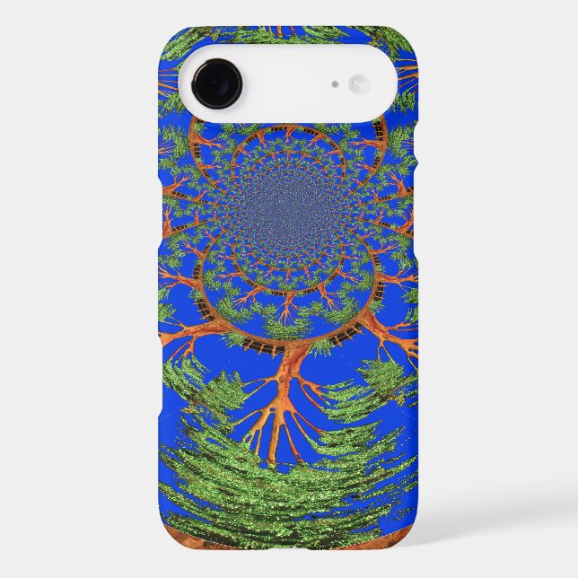 Kaleidoscope Acacia Tree Art Print/Graphic (Back)