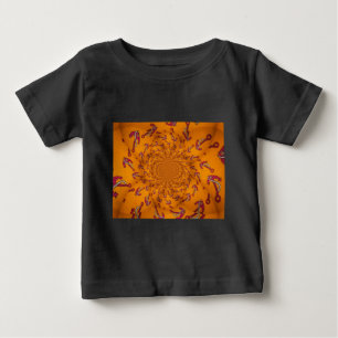 Kaleidoscope Anchor Art Print Baby T-Shirt