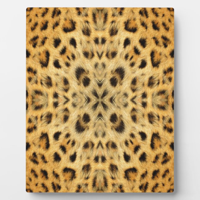 Kaleidoscope Animal Fur Pattern Plaque (Front)