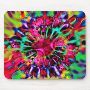 Kaleidoscope Apophysis Fractal Art - I Mouse Pad