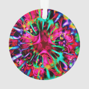 Kaleidoscope Apophysis Fractal Art - I Ornament