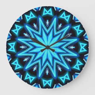 Kaleidoscope Art 10 Wall Clocks & Numeral Options